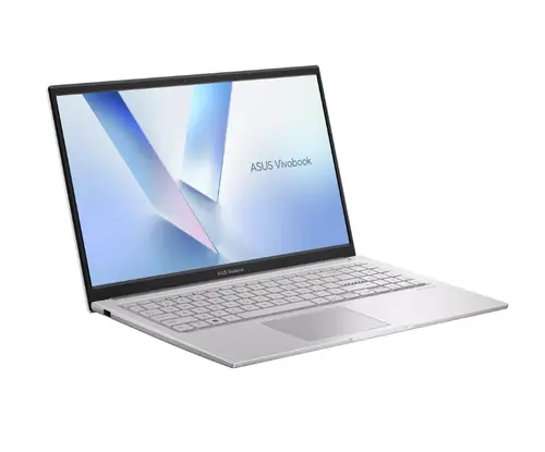 Лаптоп, Asus Vivobook X1504VA-BQ4659NA, Intel 5 120U 1.4 GHz (12MB Cache, up to 5.0 GHz, 10 cores, 12 Threads), 15.6" FHD,(1920x1080),24GB DDR5 ( 8 GB on BD), SSD 1TB, No OS, Cool Silver, no adapter - image 1