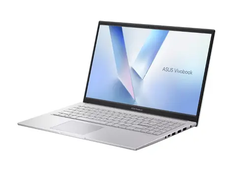 Лаптоп, Asus Vivobook X1504VA-BQ4659NA, Intel 5 120U 1.4 GHz (12MB Cache, up to 5.0 GHz, 10 cores, 12 Threads), 15.6" FHD,(1920x1080),24GB DDR5 ( 8 GB on BD), SSD 1TB, No OS, Cool Silver, no adapter - image 2