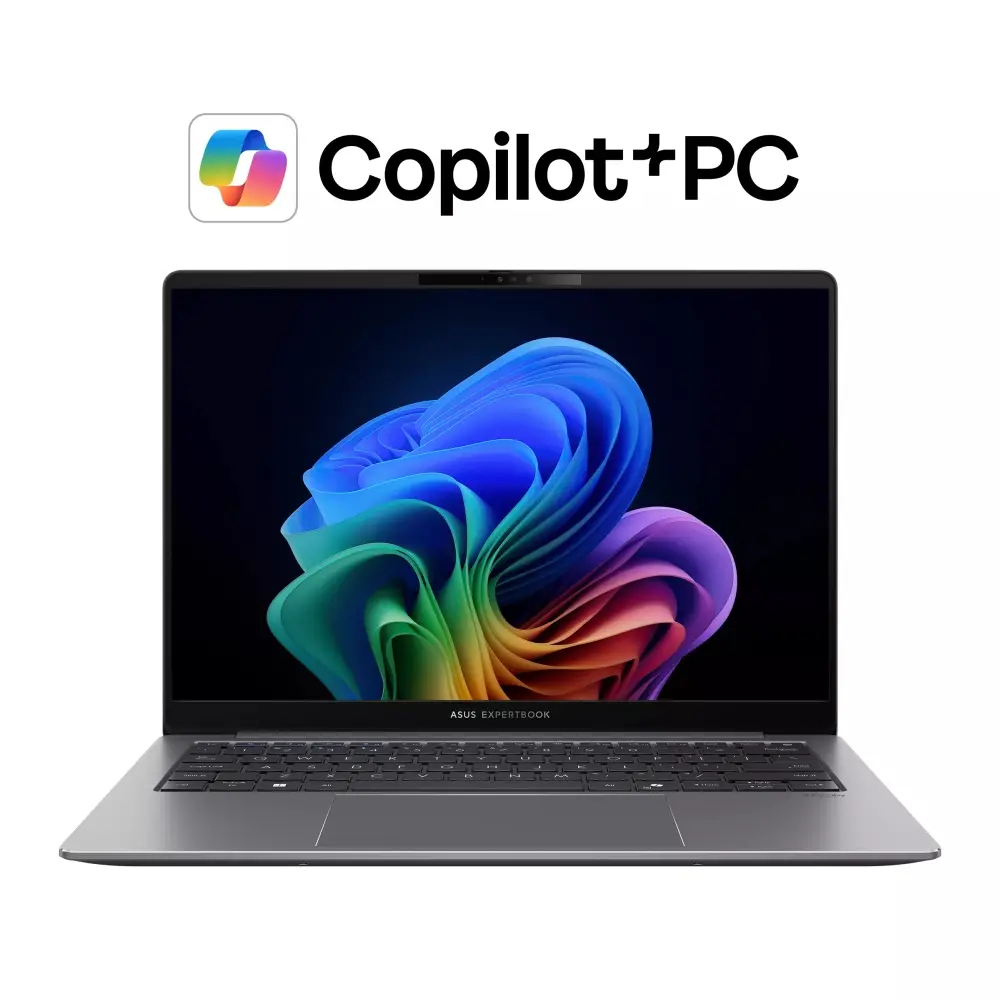 Лаптоп, Asus ExpertBook P5405CSA-NZ0856,Ultra 7 258V 32GB 2.2 GHz (12MB Cache, up to 4.8 GHz, 8 cores),14" WQXGA (2560 x 1600) 16:10,AG, 144 Mhz,DDR5X 32GB ( on board ),1TB M.2 G4, Wi-Fi 6E. Bluetooth 5.4,VGA,HDMI, No OS, Grey