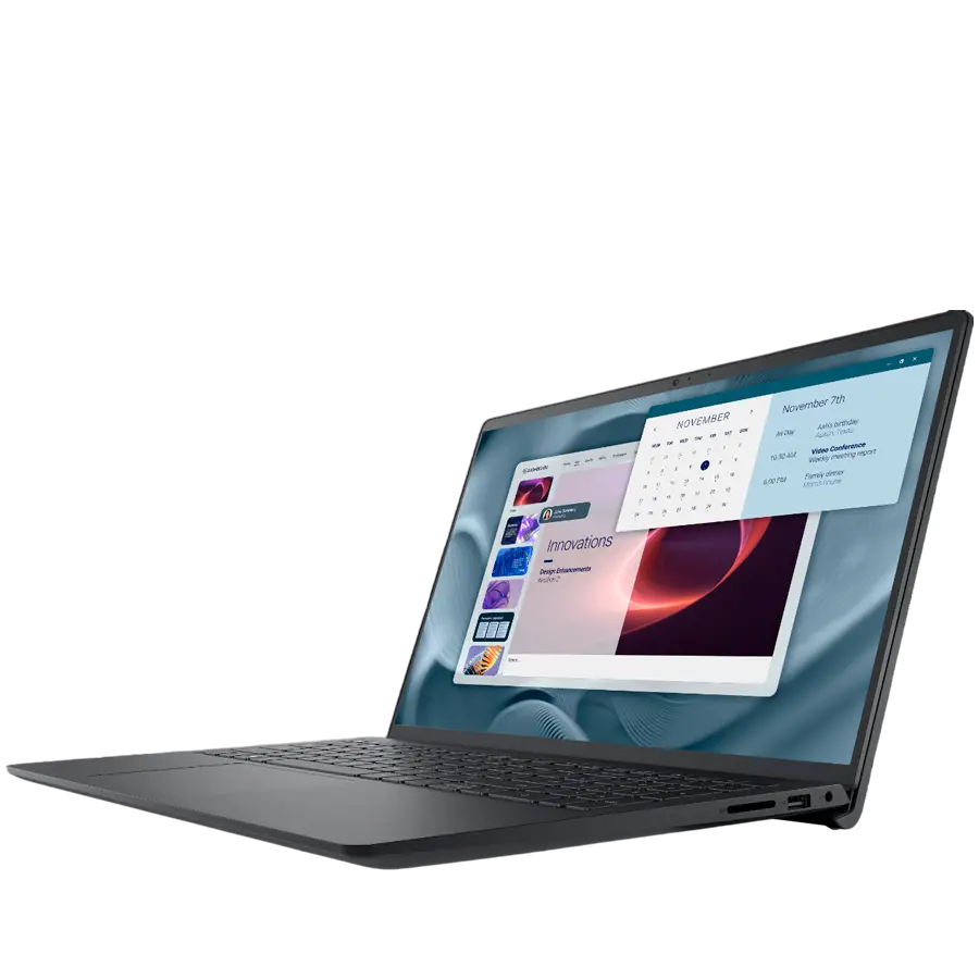 Dell Pro 15 Essential (PV15250), Intel Core 3 100U(6C, 8T, 10MB, up to 4.7GHz), 15.6" FHD(1920x1080) WVA LED, 16GB(1x16GB) DDR5, 512GB M.2 SSD, UHD Graphics, WiFi+BT, Cam+Mic, BG Non Backlit KBD, FPR, Ubuntu, 3Y ProSupport - image 2