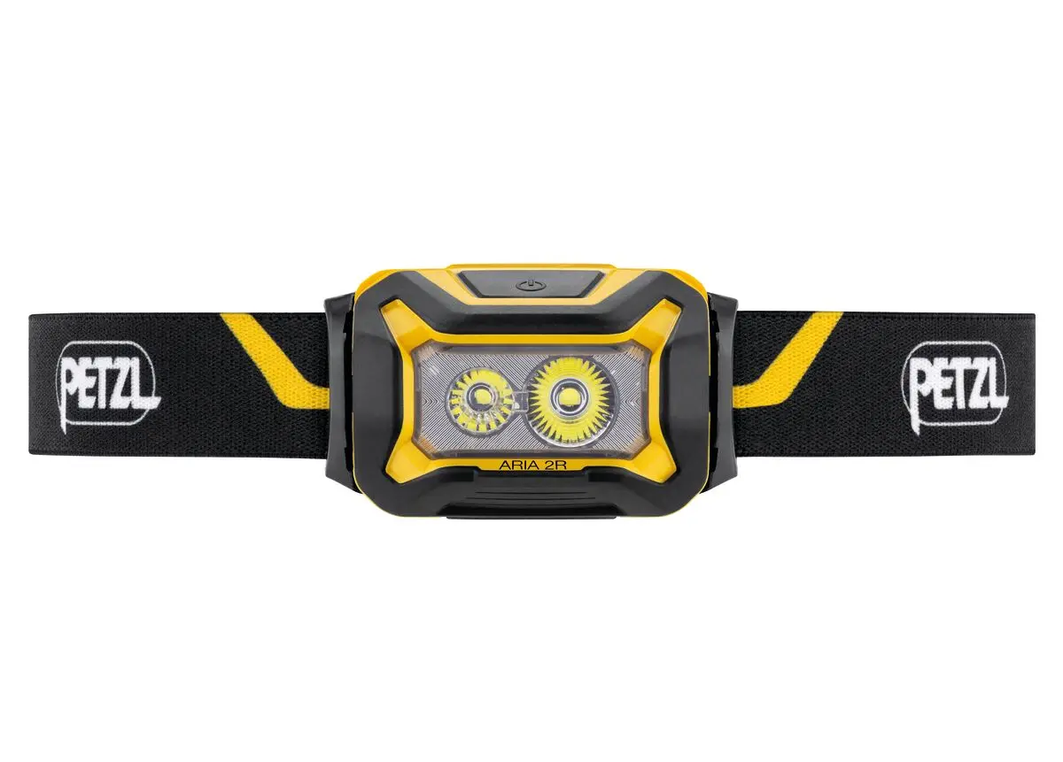 Челник PETZL ARIA 2R 2026, 625 Лумена, Черно/Жълто - image 1