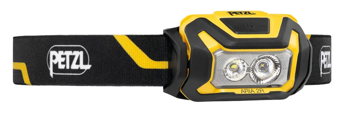 Челник PETZL ARIA 2R 2026, 625 Лумена, Черно/Жълто - image 2