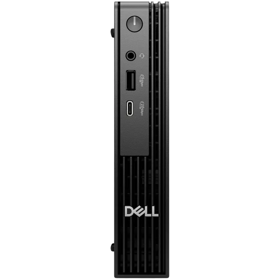 Dell Pro Micro (QCM1250), Intel Core i3-14100T(4C, 8T, 12MB, up to 4.4GHz), 8GB(1x8GB) DDR5, 512GB M.2 SSD, Integrated Graphics, WiFi+BT, BG KBD+Mouse, Ubuntu, 3Y ProSupport - image 1