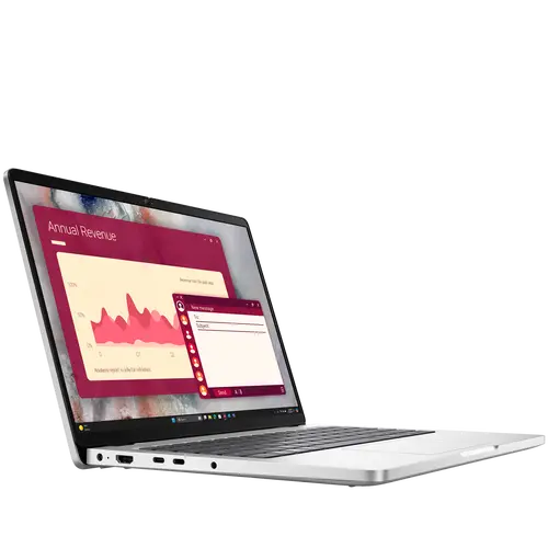 Dell Pro 14 (PC14250), Intel Core Ultra 5 225U(12C, 14T, 12MB, up to 4.8GHz), 14.0" FHD+(1920x1200) Non-Touch, 16GB(1x16GB) DDR5, 512GB M.2 SSD, Integrated Graphics, WiFi+BT, IR Cam+Mic, BG Backlit KBD, Ubuntu, 3Y Basic Onsite - image 1