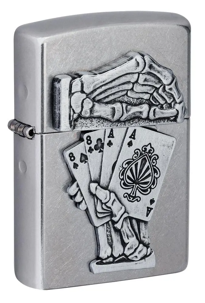 Αναπτήρας 49536 Dead Mans Hand Emblem Design