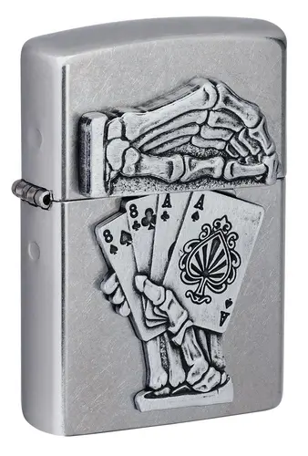 Αναπτήρας 49536 Dead Mans Hand Emblem Design - 1