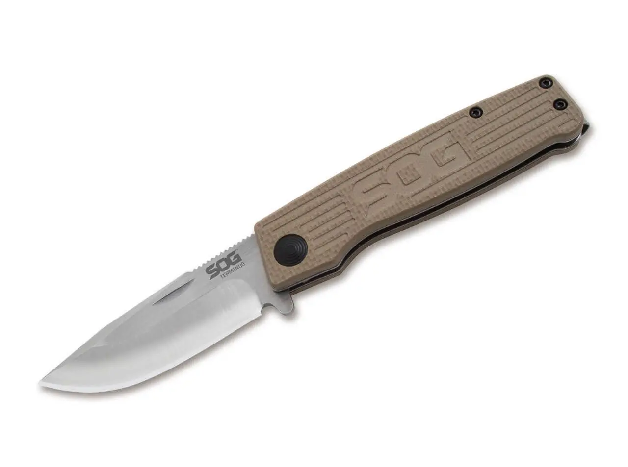 Джобен нож SOG Terminus Coyote Satin