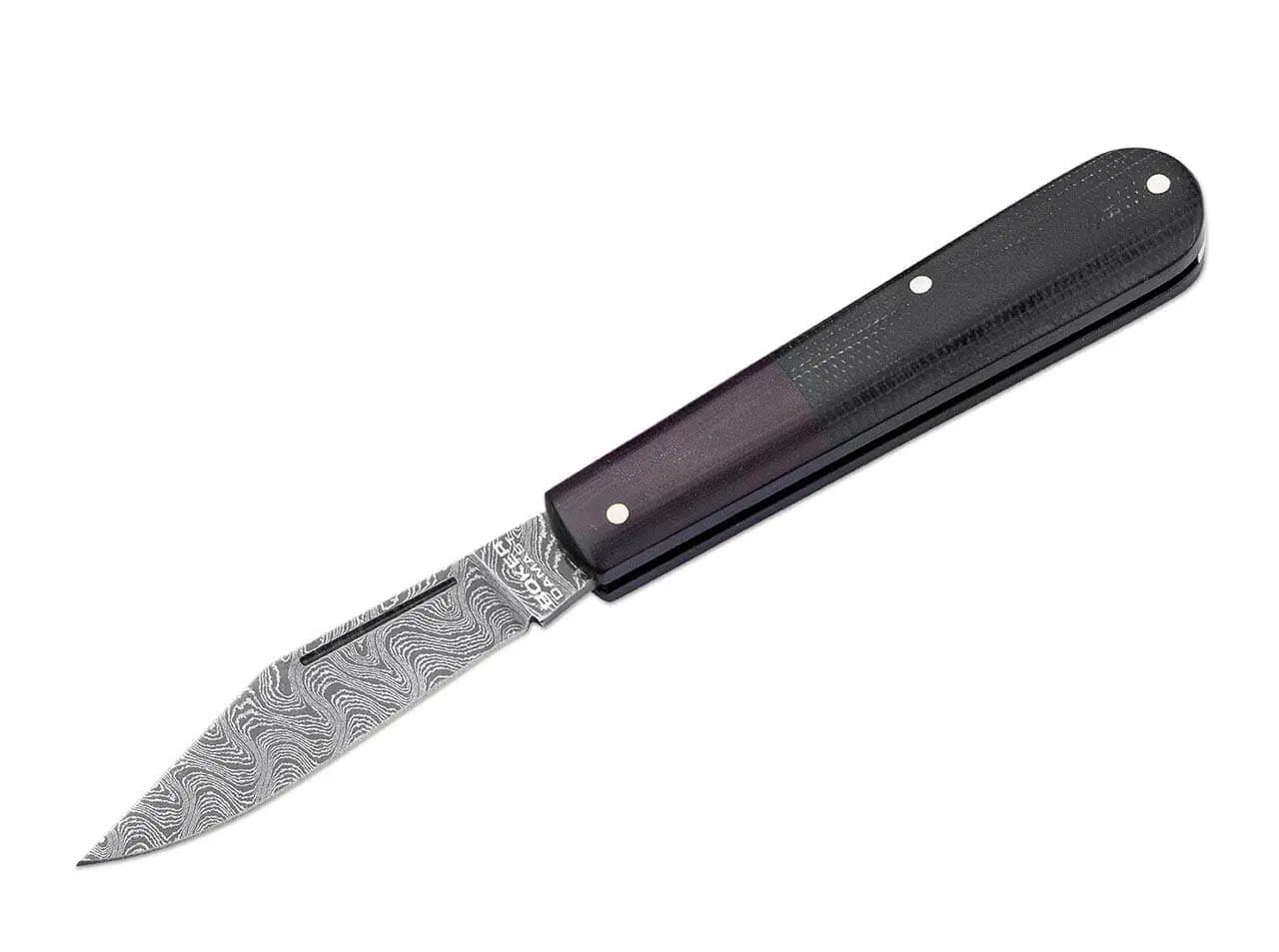 Джобен нож Böker Solingen Barlow Damast Maroon