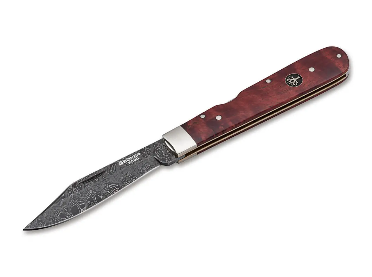 Джобен нож Boker Solingen Annual Damascus 2020