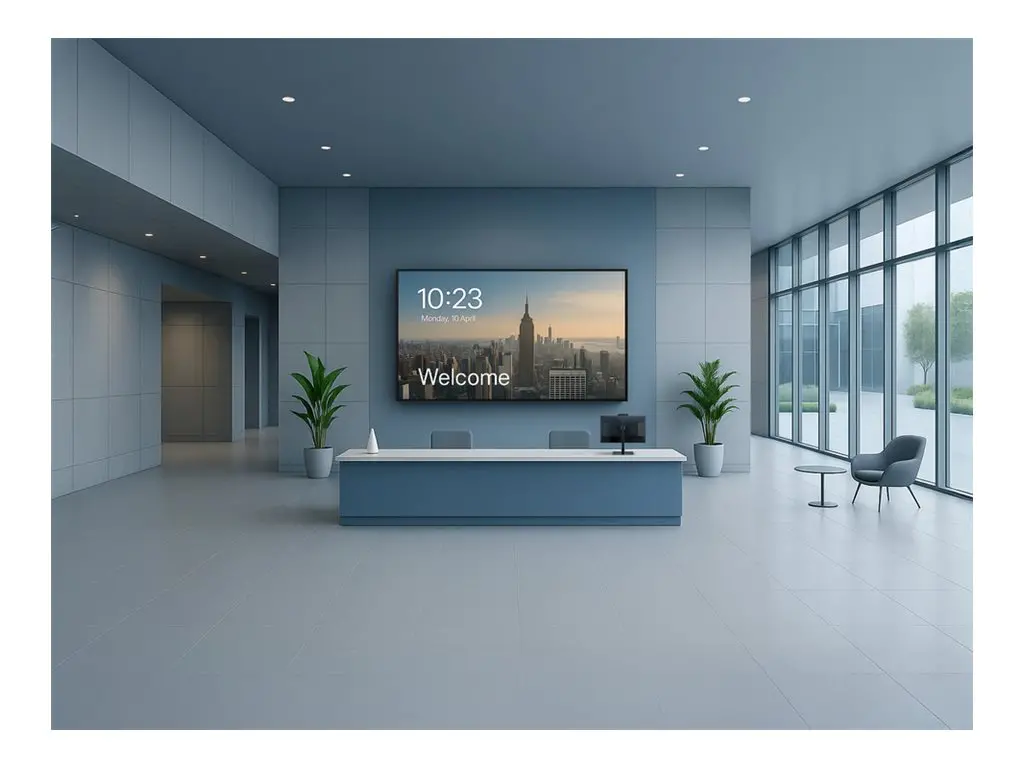 VIEWSONIC ViewBoard display LED de format mare 75inch 3840x2160 500 nits Android 14 24/7 USB-C 4/32GB 2x10W boxe landscape - image 9
