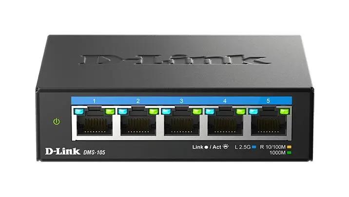 Switch D-Link DMS-105/E, 5 porturi 2.5G Multi-Gigabit