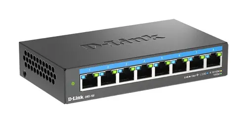 Суич D-Link DMS-108/E, 8 портов 2.5G Multi-Gigabit - image 1