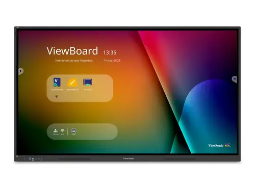VIEWSONIC ViewBoard 34 serie 65inch UHD Touch IR 450nits 2x20W 2xUSB-C 8/128GB Android 14 EDLA VIEWSONIC ViewBoard 34 serie 65inch UHD Touch IR 450nits 2x20W 2xUSB-C 8/128GB Android 14 EDLA