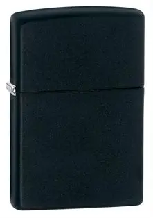 Запалка Zippo, Classic Black Matte