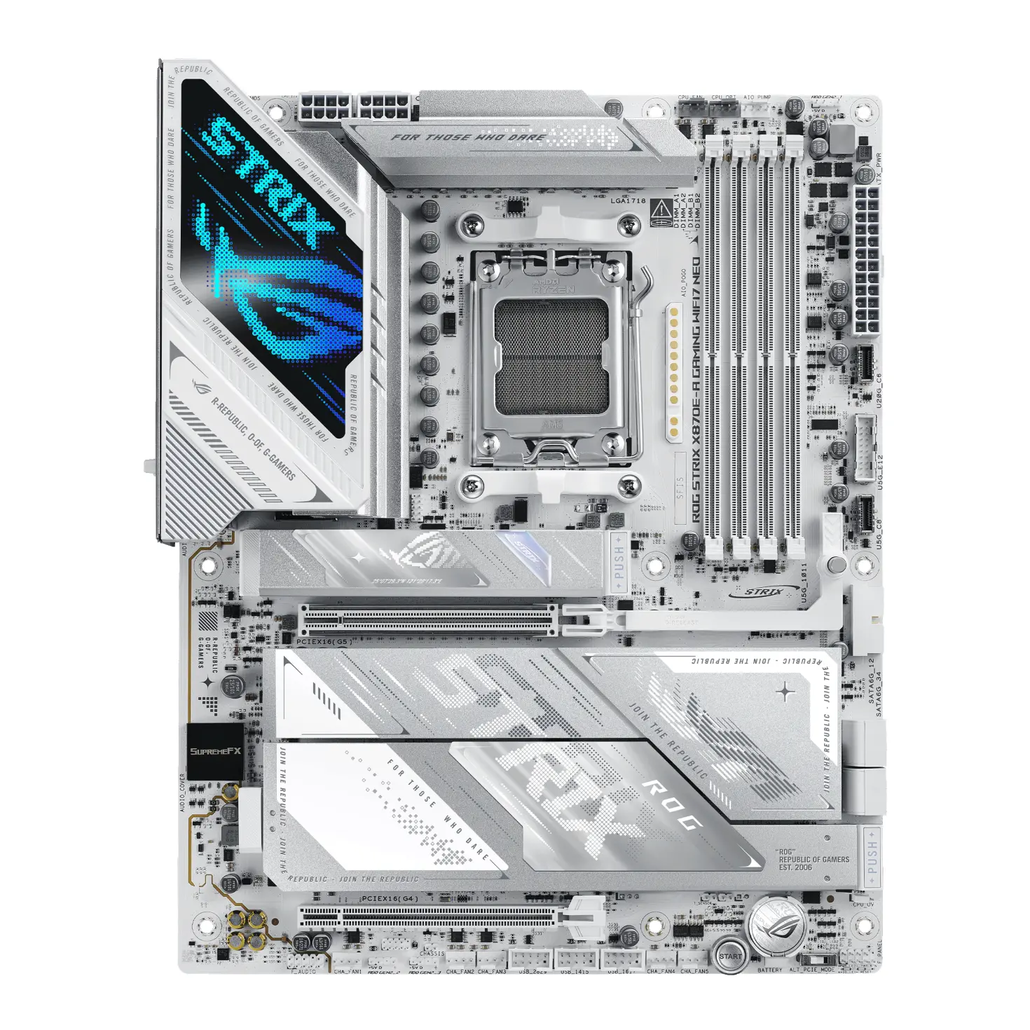 Дънна платка ASUS ROG STRIX X870E-A GAMING WIFI7 NEO AM5 DDR5 - image 2