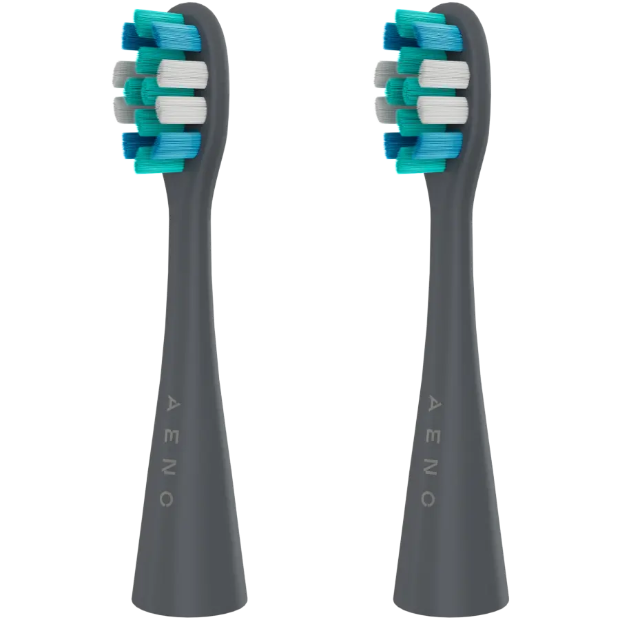 Wireless Tooth Brush, Grey, 3 Brush Heads, 1400mAh, Function: Soft, Clean, Massage, White, Sweep - image 6