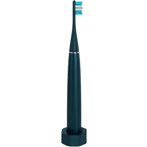 Periuță de dinți fără fir, Bleumarin, 3 capete de periere, 1400mAh, Funcție: Delicat, Curățare, Masaj, Albire, Măturare - 4