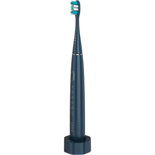 Wireless Tooth Brush, Navy Blue, 3 Brush Heads, 1400mAh, Function: Soft, Clean, Massage, White, Sweep