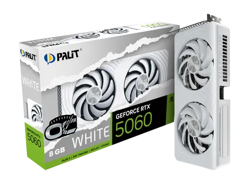 Видео карта, PALIT RTX5060 WHITE OC 8G - image 6