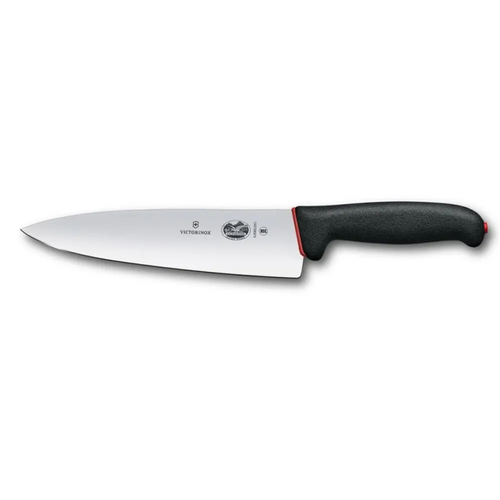 Кухненски нож Victorinox Fibrox Dual Grip, универсален, 200 мм, черен