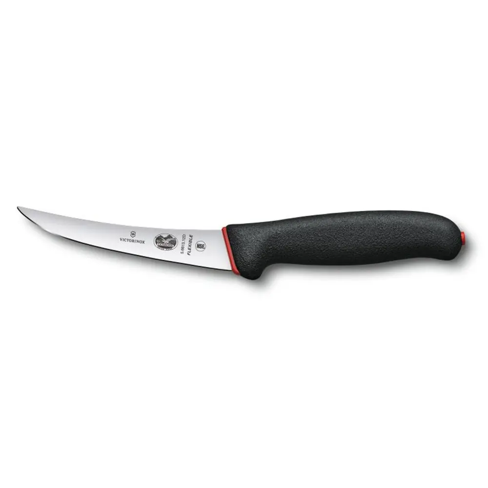 Кухненски нож Victorinox Fibrox Dual Grip, за обезкостяване, 120 мм, черен