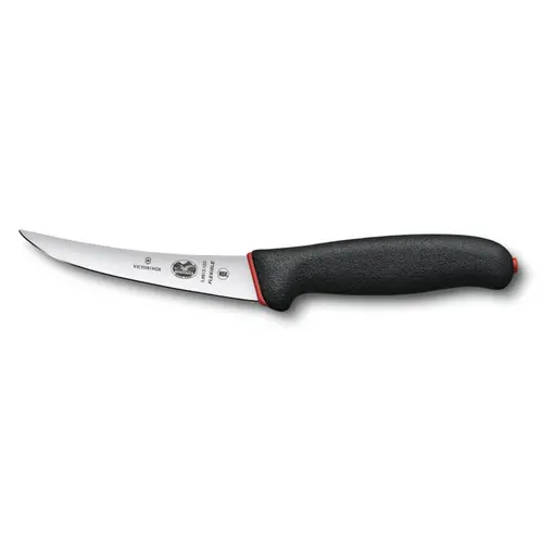 Cuțit de bucătărie Victorinox Fibrox Dual Grip, pentru dezosare, 120 mm, negru - 1