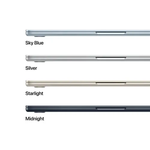Лаптоп, Apple MacBook Air 13.6: Apple M5 chip with 10-core CPU and 8-core GPU, 16GB, 512GB SSD - Silver - image 2