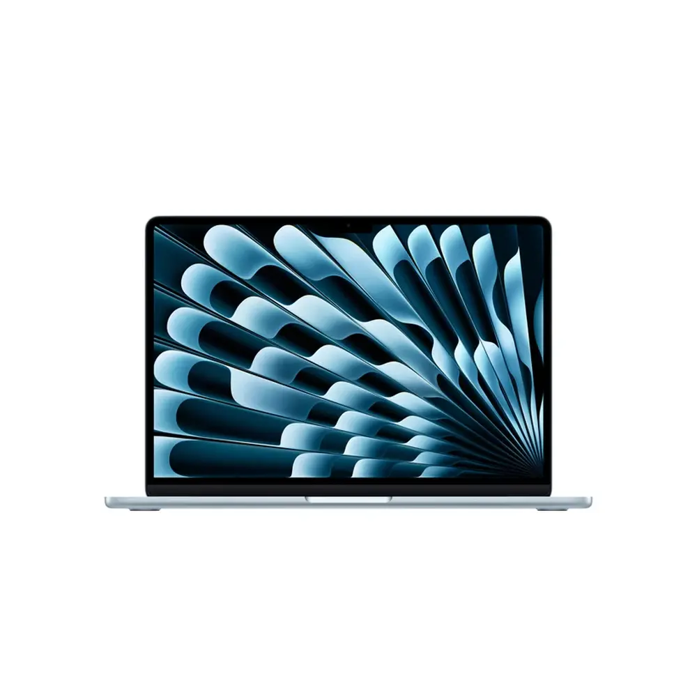 Лаптоп, Apple MacBook Air 13.6: Apple M5 chip with 10-core CPU and 8-core GPU, 16GB, 512GB SSD - Sky Blue