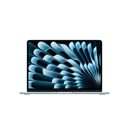 Лаптоп, Apple MacBook Air 13.6: Apple M5 chip with 10-core CPU and 10-core GPU, 24GB, 1TB SSD - Sky Blue