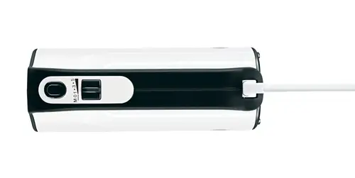 Миксер, Bosch MFQ4020, Hand mixer, Styline, 450 W, with innovative FineCreamer stirrers, blender attachment, 5 speed settings, additional pulse/turbo setting, White -black - image 4