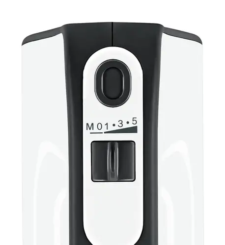 Mixer, Bosch MFQ4020, Hand mixer, Styline, 450 W, with innovative FineCreamer stirrers, blender attachment, 5 speed settings, additional pulse/turbo - 6