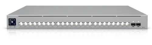 Комутатор Ubiquiti USW-Pro-XG-24, 8x 2.5 G, 16x 10 G, 2x 25G SFP28 порта, L3