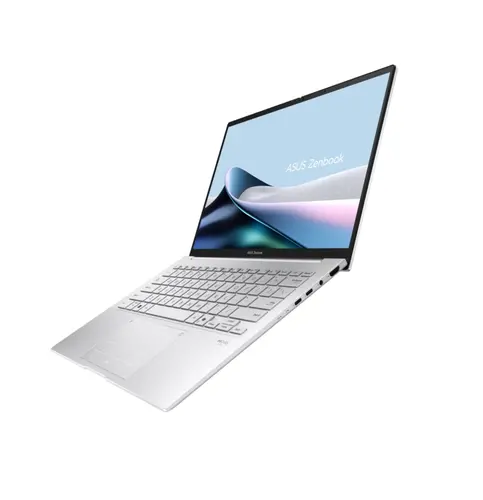 Лаптоп, Asus Zenbook UX3405CA-ST1109NA, Intel Ultra 9 285H 2.9 GHz (24MB Cache, up to 5.4 GHz, 16 cores, 16 Threads), 14.0 OLED WQXGA+(WQ+) 2880X1800 16:10 Bend+500nits Glare , 120 Hz, LPDDR5X 32GB ( on board ),1TB  SSD G4, No OS , Foggy Silver, no adapter - image 5