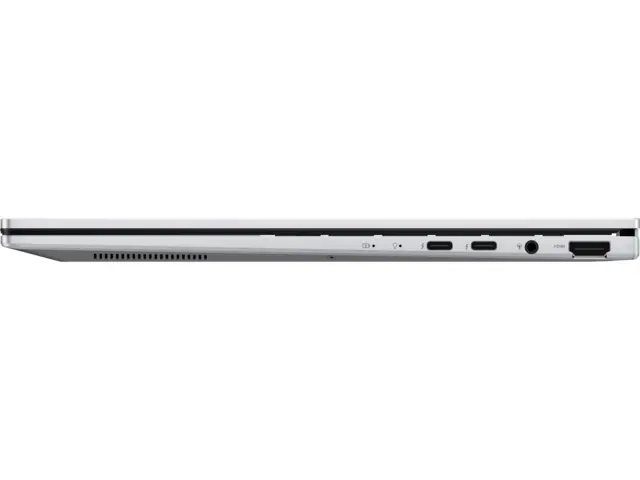 Лаптоп, Asus Zenbook UX3405CA-ST1109NA, Intel Ultra 9 285H 2.9 GHz (24MB Cache, up to 5.4 GHz, 16 cores, 16 Threads), 14.0 OLED WQXGA+(WQ+) 2880X1800 16:10 Bend+500nits Glare , 120 Hz, LPDDR5X 32GB ( on board ),1TB  SSD G4, No OS , Foggy Silver, no adapter - image 7