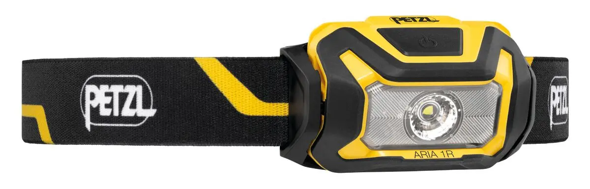 Челник PETZL ARIA 1R 2026, 475 Лумена, Черен/Жълт - image 2