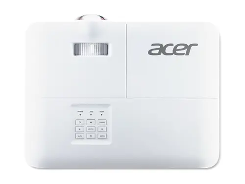 Мултимедиен проектор, Acer Projector S1287n, DLP, Short Throw 0.6, XGA (1024x768), 4000 ANSI Lum, 20 000:1, 1x Zoom, 2x HDMI (1.4b), Component Video (D-sub), PC Audio 3.5mm, RCA, DC Out (5V/1A, USB-A), RG-45, RS232, Speaker 16W, 3.1 kg, 3Y, White - image 3