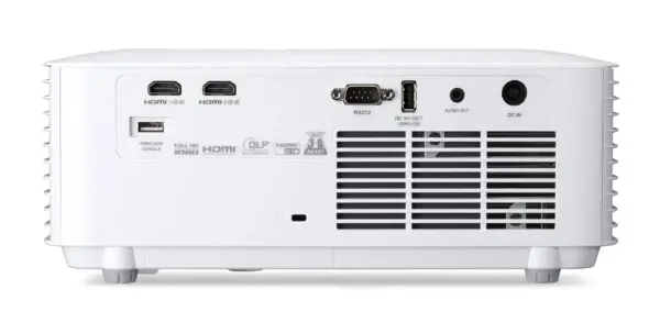Мултимедиен проектор, Acer Projector Vero PL2520pi, Laser, FHD (1920x1080), 4000 ANSI Lumens, 3 500 000:1, 1.3x, HDMI 2.0x 2, USB (Wireless dongle, Hidden Type A2.0) x 1, DC out(5V/1A USB Type A), PC Audio (3.5mm mini jack) x 1, RS 232, Speaker 15W, Bag, 2.9kg, 3Y, Black - image 3