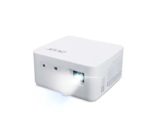 Мултимедиен проектор, Acer Projector PD1510ic, DLP Portable, Full HD (1920x1080), 1500 ANSI Lum, 5000:1, LED Light Source, Auto Focus, WiFi, HDMI 1.4a x2, USB 3.1 Type-C (Display, 5V/1A), Audio 3.5mm jack, DC Out USB Type A, 2?5W, LED lifespan up to 30,000h, 2.3 kg, 3Y, White