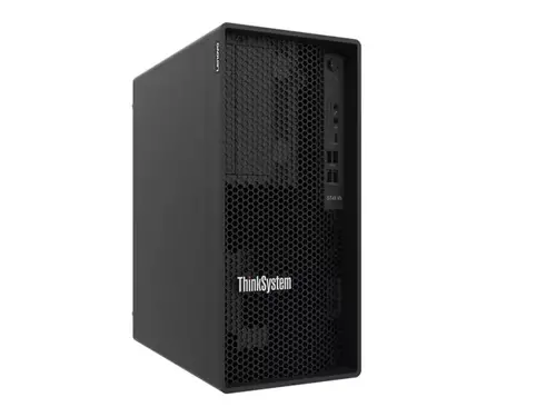 LENOVO ThinkSystem ST45 V3 AMD EPYC 4124P 4C 3.8GHz 16M 1x16GB DDR5 UDIMM 1x2TB HDD 1x1GbE 1x500W - 3