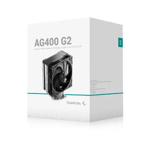 DeepCool охладител CPU Cooler AG400 G2 - LGA1851/AM5 - image 8