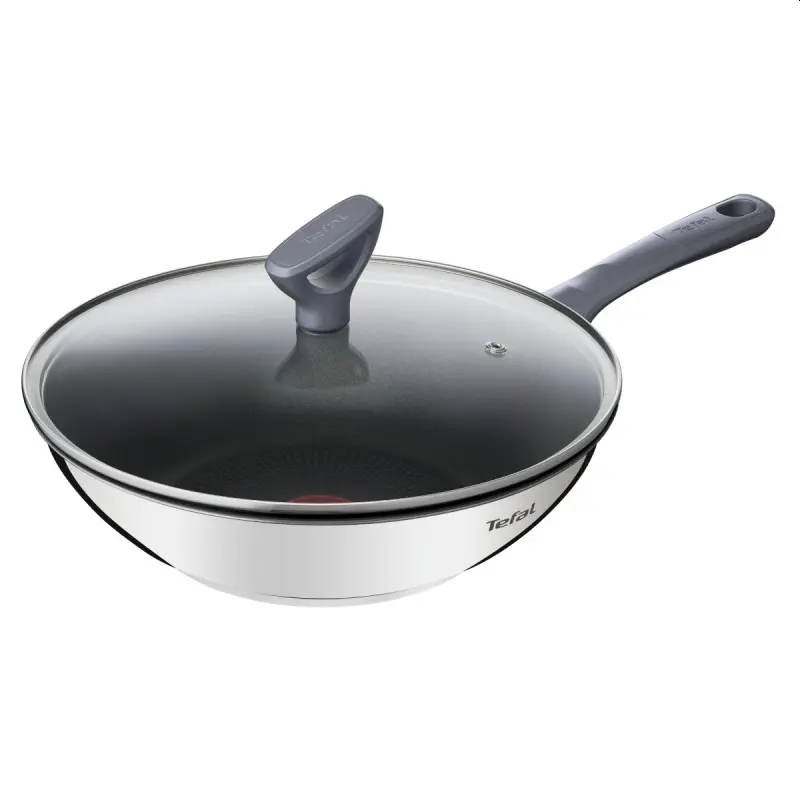Tigaie, Tefal G7309955, DAILY COOK tigaie wok 28 + capac
