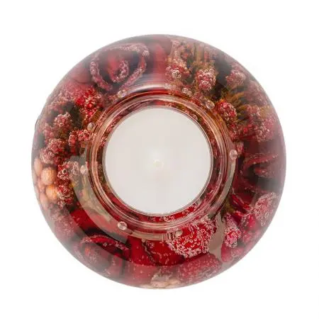 Стъклен свещник Adele - image 1