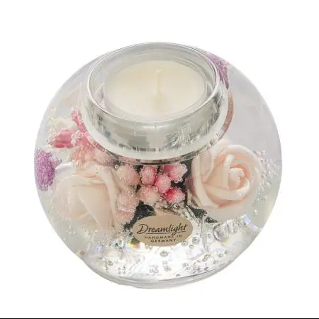 Стъклен свещник Little Rose - image 3