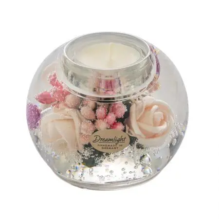 Стъклен свещник Little Rose - image 4