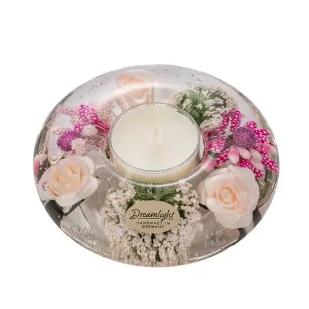 Стъклен свещник Little Rose - image 3