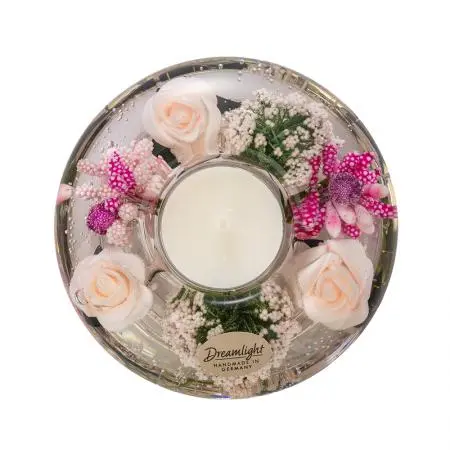 Стъклен свещник Little Rose - image 4