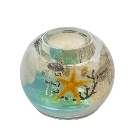 Стъклен свещник Coral Beach - image 3