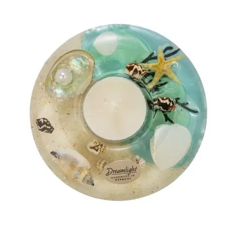 Стъклен свещник Coral Beach - image 1