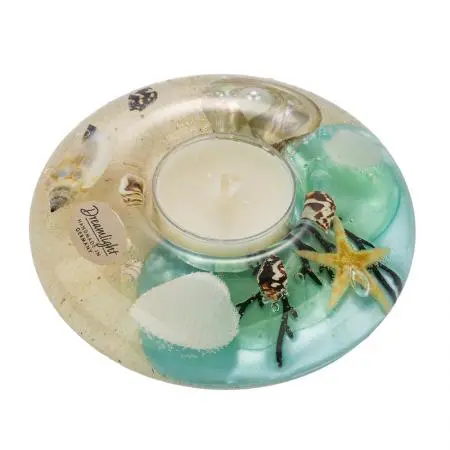 Стъклен свещник Coral Beach - image 5