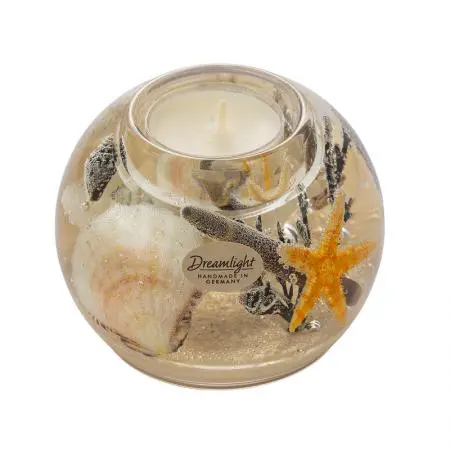 Стъклен свещник Sea Breeze